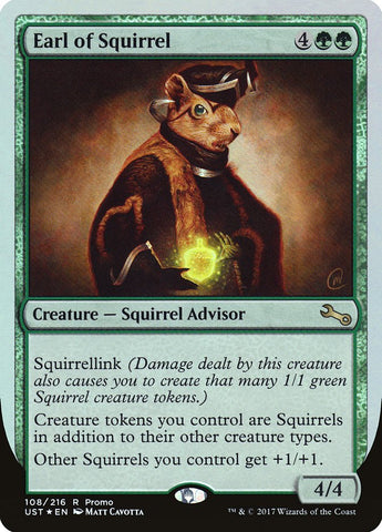 Earl of Squirrel (Draft Weekend) [Promociones inestables] 