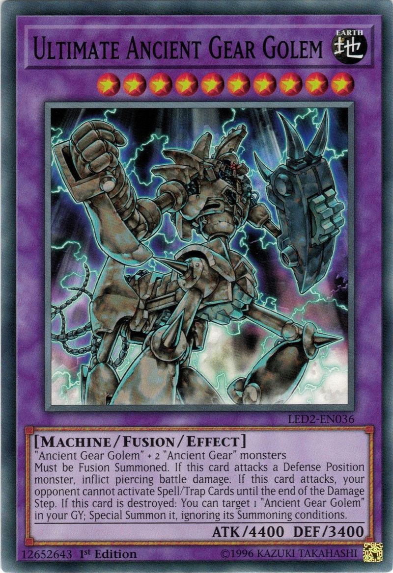 Golem de engranaje antiguo definitivo [LED2-EN036] Común 