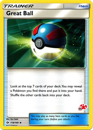 Gran bola (119/149) (Sello Charizard n.° 55) [Battle Academy 2020] 