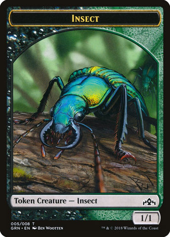 Ficha de insecto [Fichas de gremios de Rávnica] 