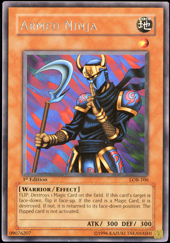Ninja armado [LOB-106] Raro 