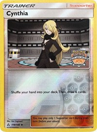 Cynthia (119/156) (Promoción del Campeonato Regional) [Sol y Luna: Ultra Prisma] 