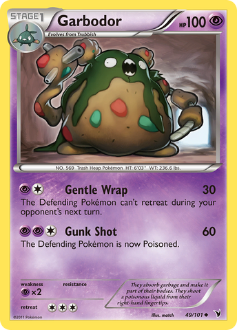 Garbodor (49/101) [Blanco y negro: Victorias nobles] 
