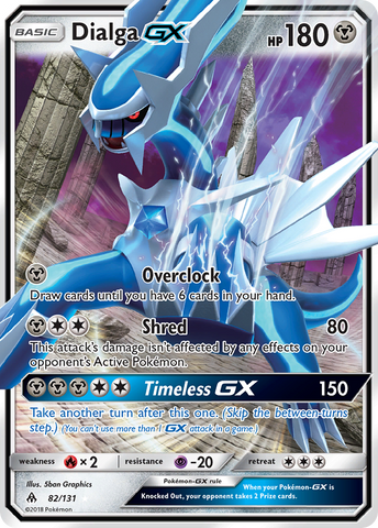 Dialga GX (82/131) [Sol y Luna: Luz Prohibida] 