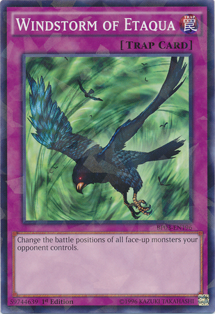 Tormenta de viento de Etaqua [BP03-EN196] Shatterfoil Raro 