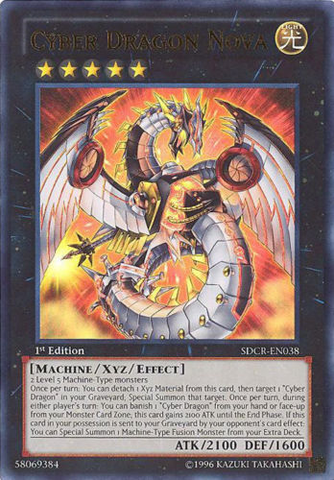 Cyber ​​Dragon Nova [SDCR-EN038] Ultra raro 