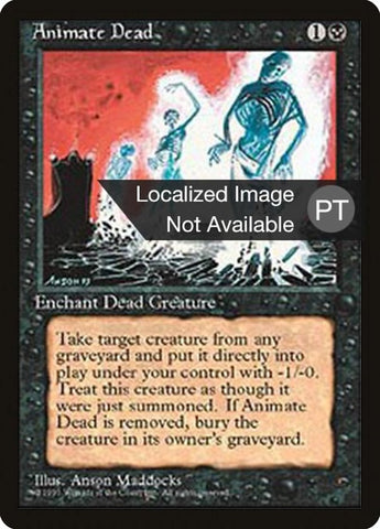 Animate Dead [Cuarta edición (borde negro extranjero)] 