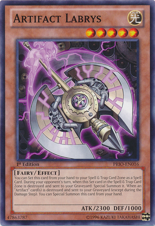 Artefacto Labrys [PRIO-EN016] Común 
