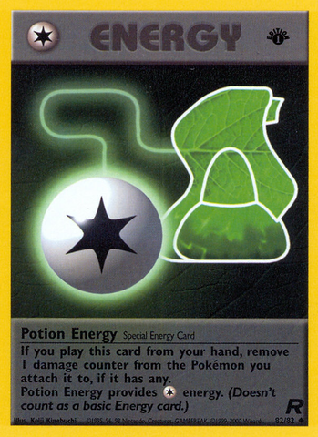Poción de energía (82/82) [Team Rocket 1.ª edición] 