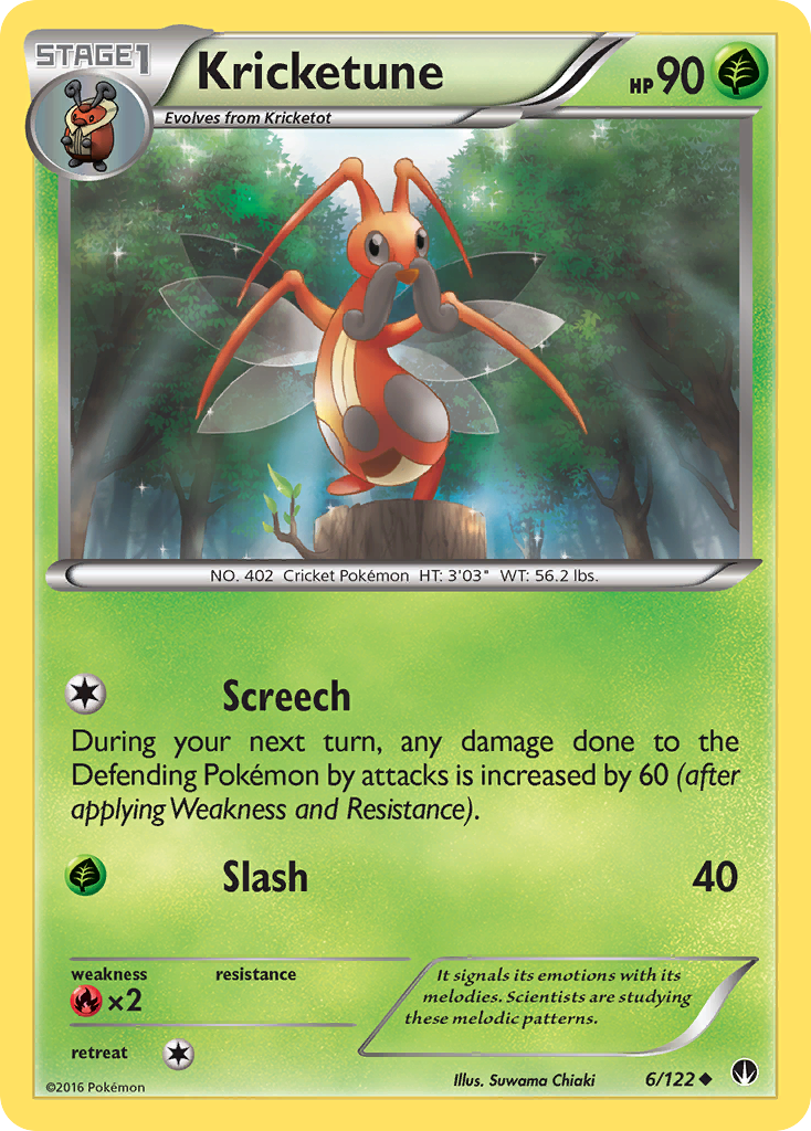Kricketune (6/122) [XY: Punto de ruptura] 