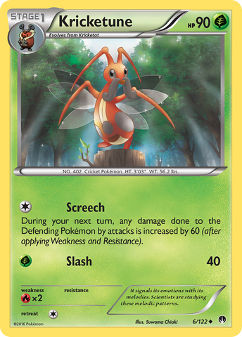 Kricketune (6/122) [XY: Punto de ruptura] 