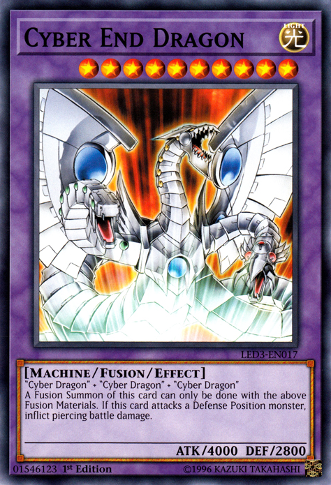 Dragón Final Cibernético [LED3-EN017] Común 