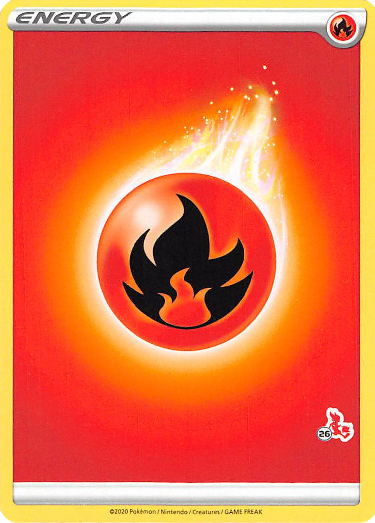 Energía de fuego (Sello de Cinderace n.° 26) [Battle Academy 2022] 
