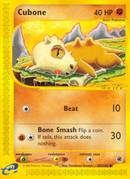 Cubone (103/165) [Expedición: Conjunto básico] 