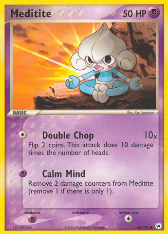 Meditita (65/101) [EX: Leyendas Ocultas] 