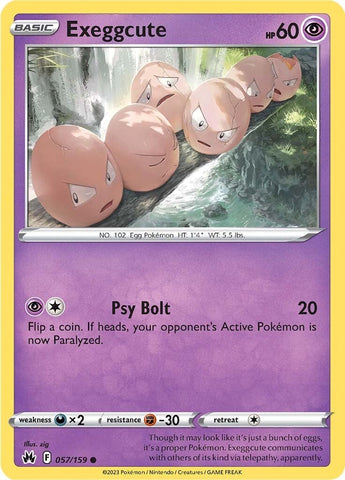 Exeggcute (057/159) [Espada y escudo: Crown Zenith] 