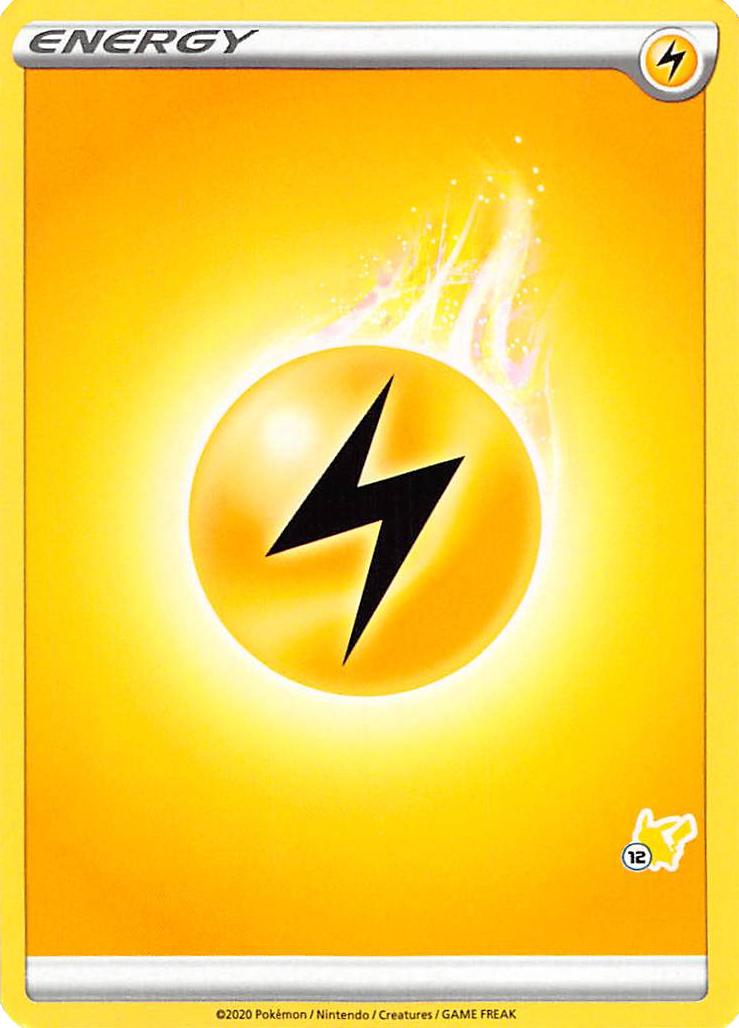 Energía relámpago (sello de Pikachu n.° 12) [Battle Academy 2022] 