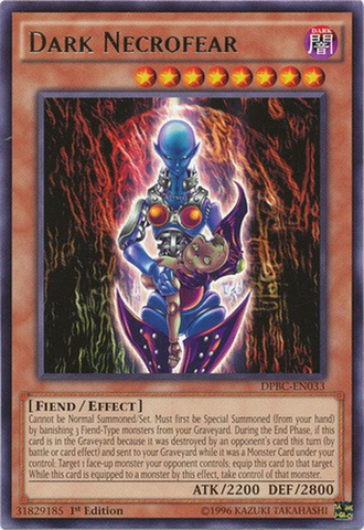 Necromiedo Oscuro [DPBC-EN033] Raro 