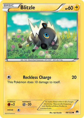 Blitzle (48/122) [XY: Punto de ruptura] 