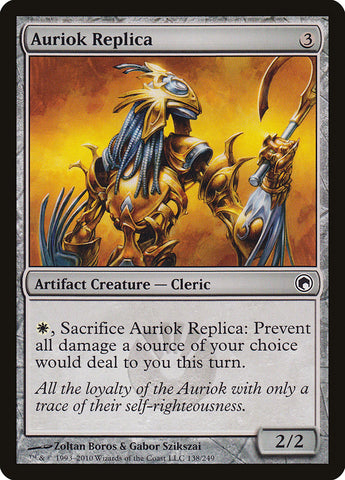 Réplica de Auriok [Cicatrices de Mirrodin] 