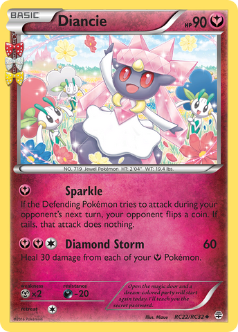 Diancie (RC22/RC32) [XY: Generaciones] 