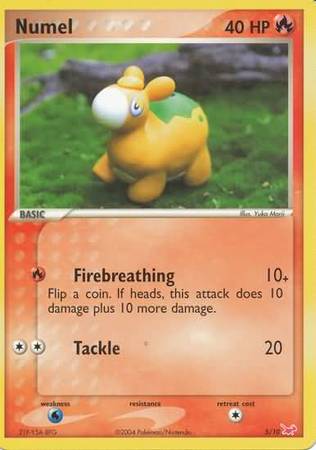 Numel (5/10) [EX: Kit de entrenador - Latias] 