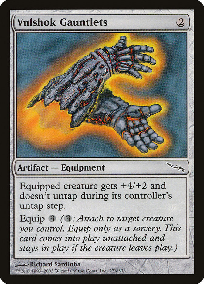 Guanteletes Vulshok [Mirrodin] 