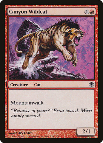 Canyon Wildcat [Mazos de duelo: Ajani contra Nicol Bolas] 