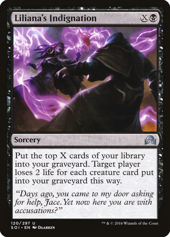 La indignación de Liliana [Sombras sobre Innistrad] 