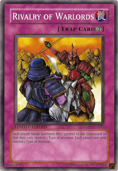 Rivalidad de Warlords [GLD1-EN043] Común 