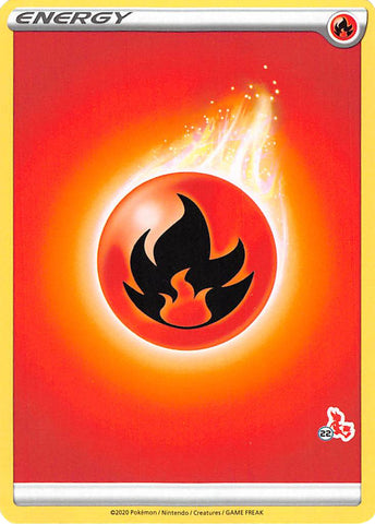 Energía de fuego (Sello Cinderace n.° 22) [Battle Academy 2022] 