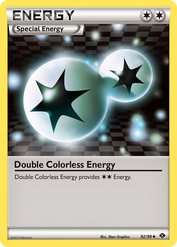 Doble energía incolora (92/99) [Blanco y negro: Próximos destinos] 