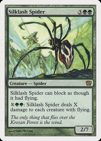 Araña Silklash [Novena edición] 