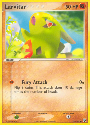 Larvitar (62/109) [EX: El regreso del Equipo Rocket] 