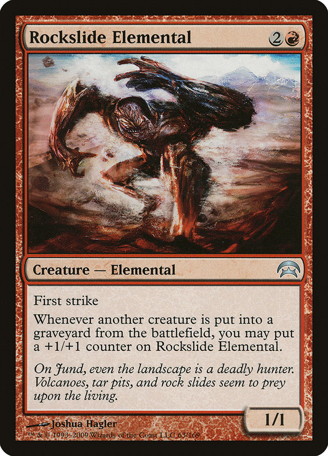 Elemental de deslizamiento de rocas [Planechase] 