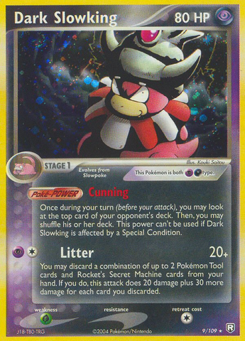 Dark Slowking (9/109) [EX: El regreso del Equipo Rocket] 