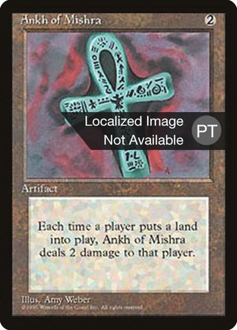 Ankh de Mishra [Cuarta edición (borde negro extranjero)] 