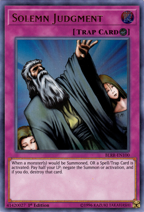 Juicio Solemne [BLRR-EN100] Ultra Raro 