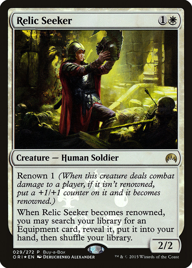 Buscador de reliquias (Buy-A-Box) [Promociones de Magic Origins] 