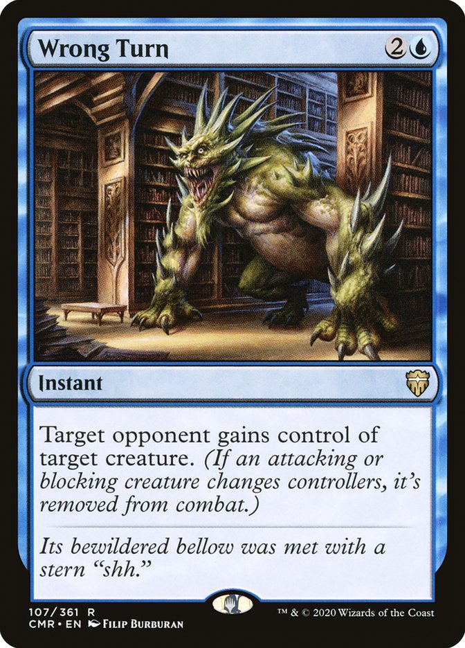 Giro equivocado [Commander Legends] 