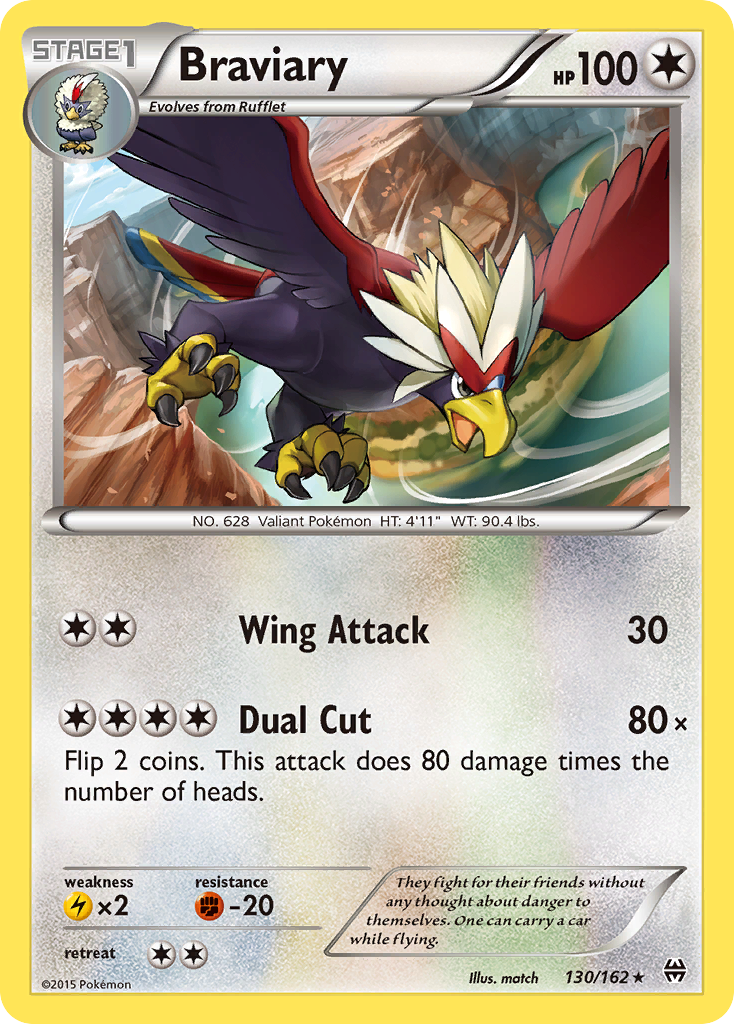 Braviary (130/162) [XY: AVANCE] 