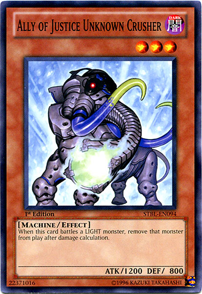 Aliado de la Justicia Desconocido Crusher [STBL-EN094] Común 