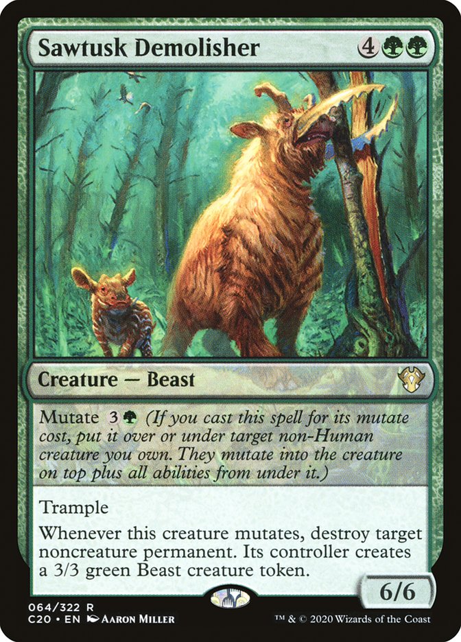 Demoledor colmillos de sierra [Commander 2020] 