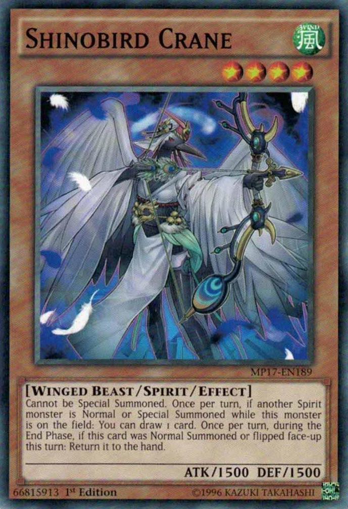Grulla Shinobird [MP17-EN189] Común 