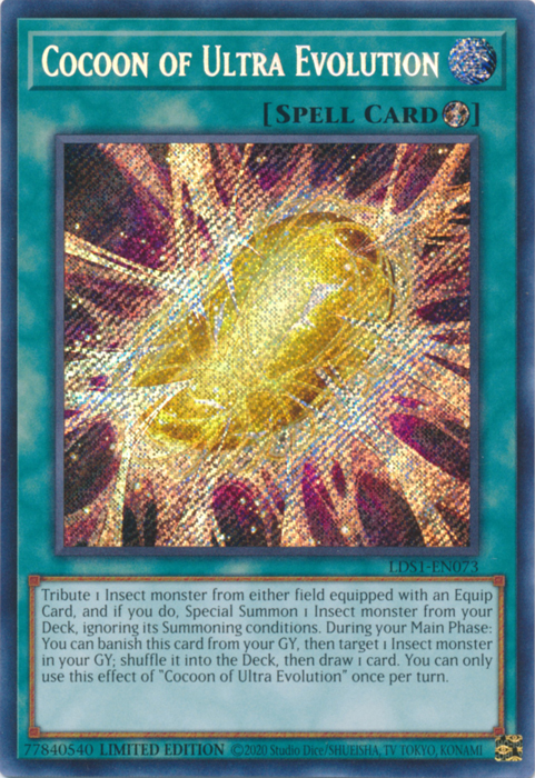 Capullo de Ultra Evolución [LDS1-EN073] Secreto Raro 