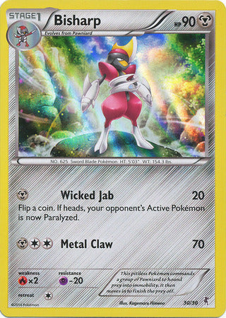Bisharp (30/30) [XY: Kit de entrenador 1 - Bisharp] 