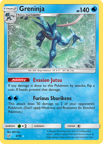 Greninja (18/9) [Sol y Luna: Detective Pikachu] 