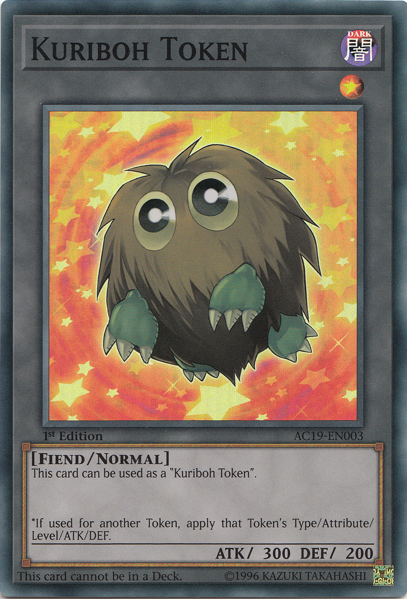 Ficha Kuriboh [AC19-EN003] Súper Rara 