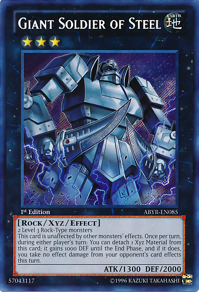 Soldado Gigante de Acero [ABYR-EN085] Secreto Raro 
