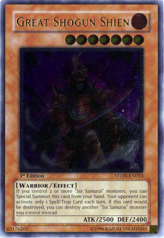 Gran Shogun Shien [STON-EN013] Último Raro 